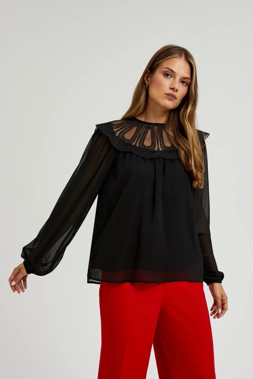 Marisse Women's Shirt Z-Ko-4533 Black