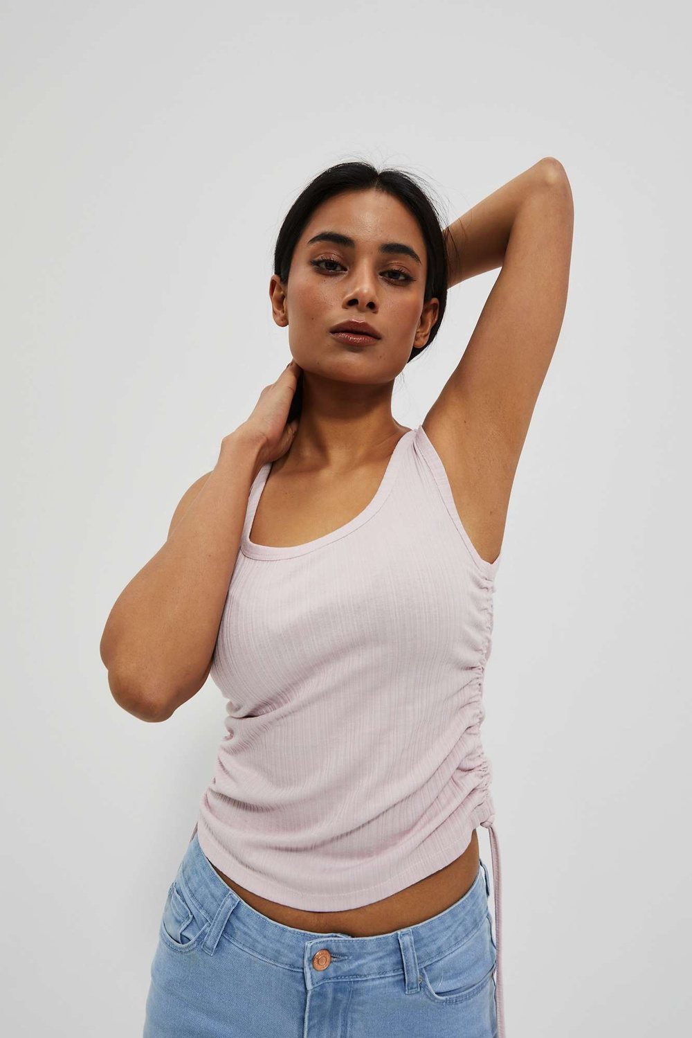 Marisse Women&#039;s T-Shirt L-Ts-4066 Lilac