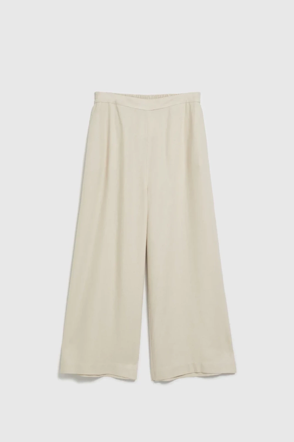 Women's linen trousers MOODO - beige