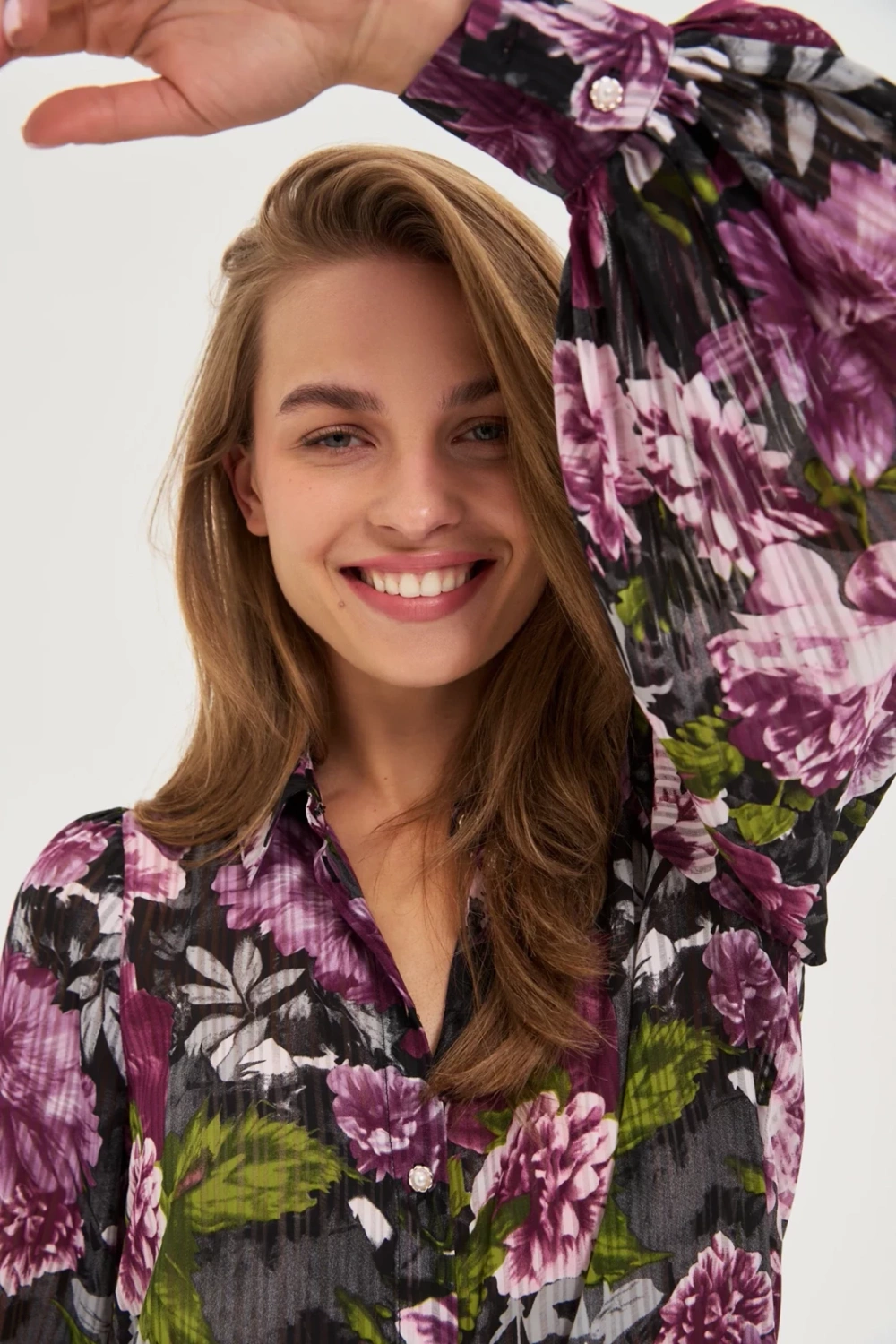 Marisse WOMEN'S SHIRT Z-KO-4807 BLACK