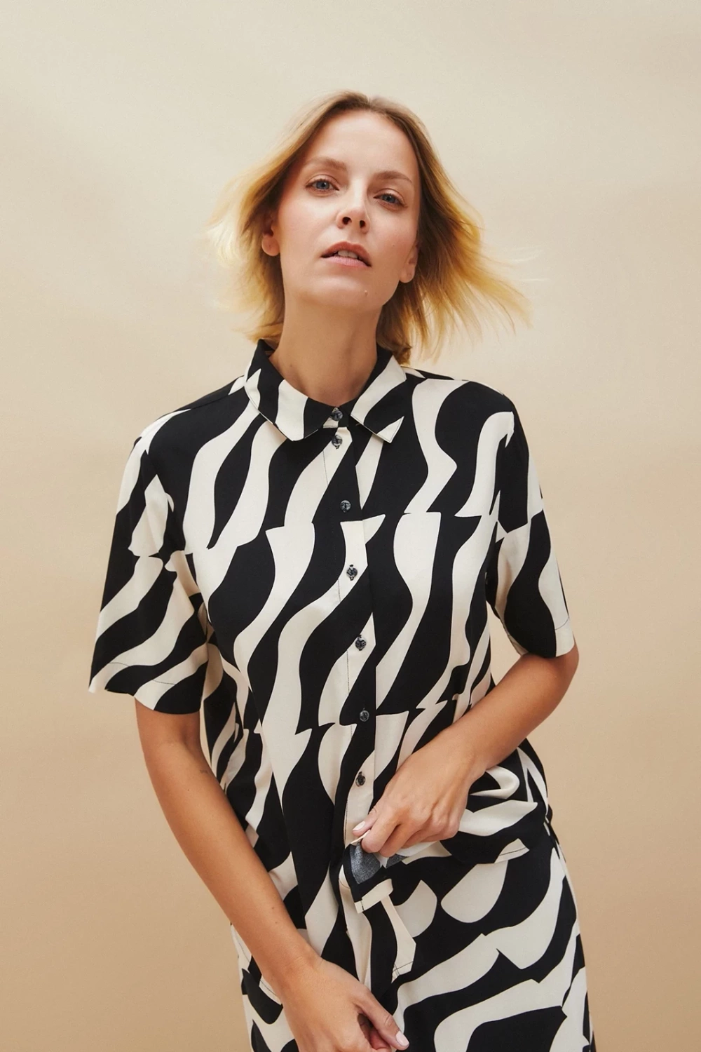 Marisse Women&#039;s Shirt L-Ko-4620 Black