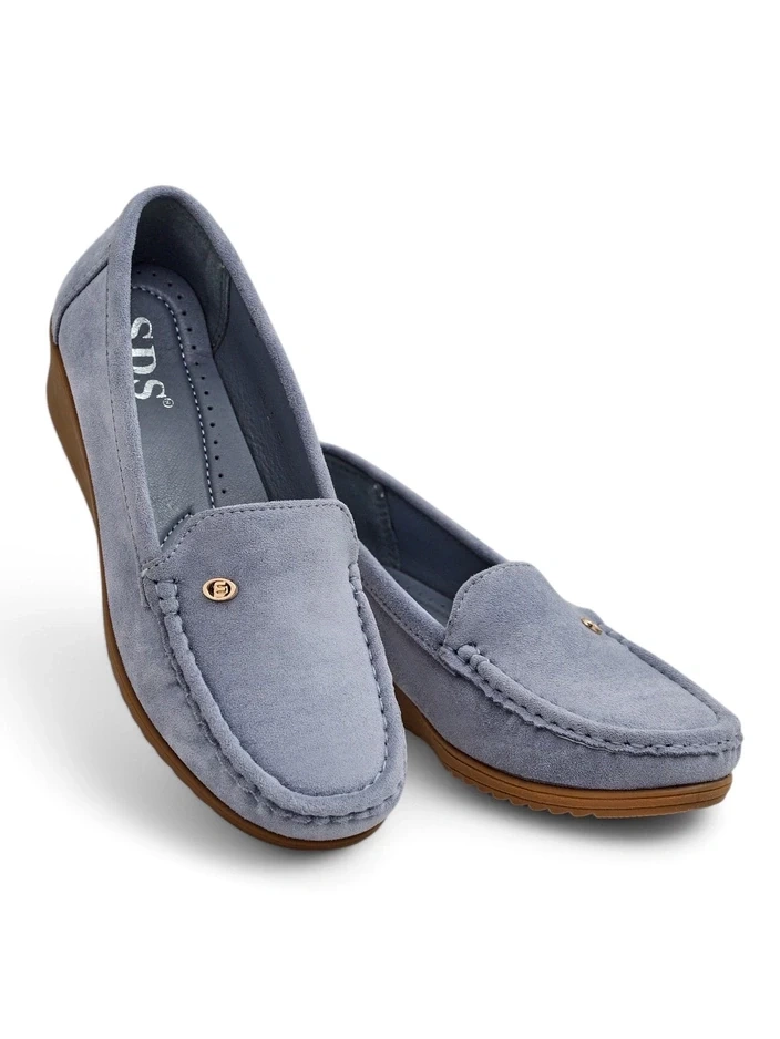 Resti Women&#039;s low wedge moccasin shoes Lepolt