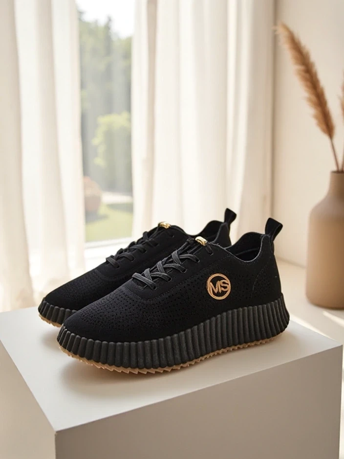 Resti Women's perforated sport sneakers Tobin