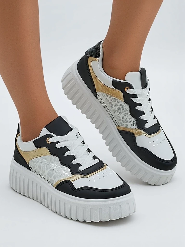 Resti Women's platform sports sneakers Panterr