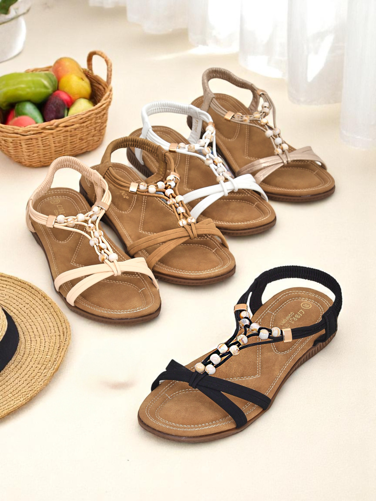 Resti women’s sandals with embellishments Imen