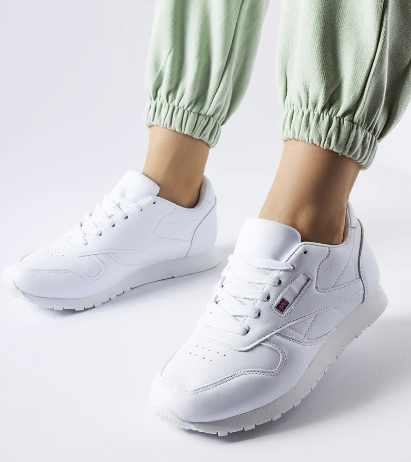 D/CEO White trainers Justar