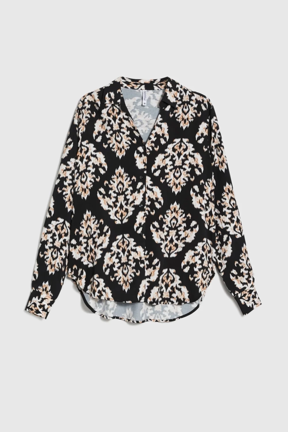 Marisse Black Viscose Shirt
