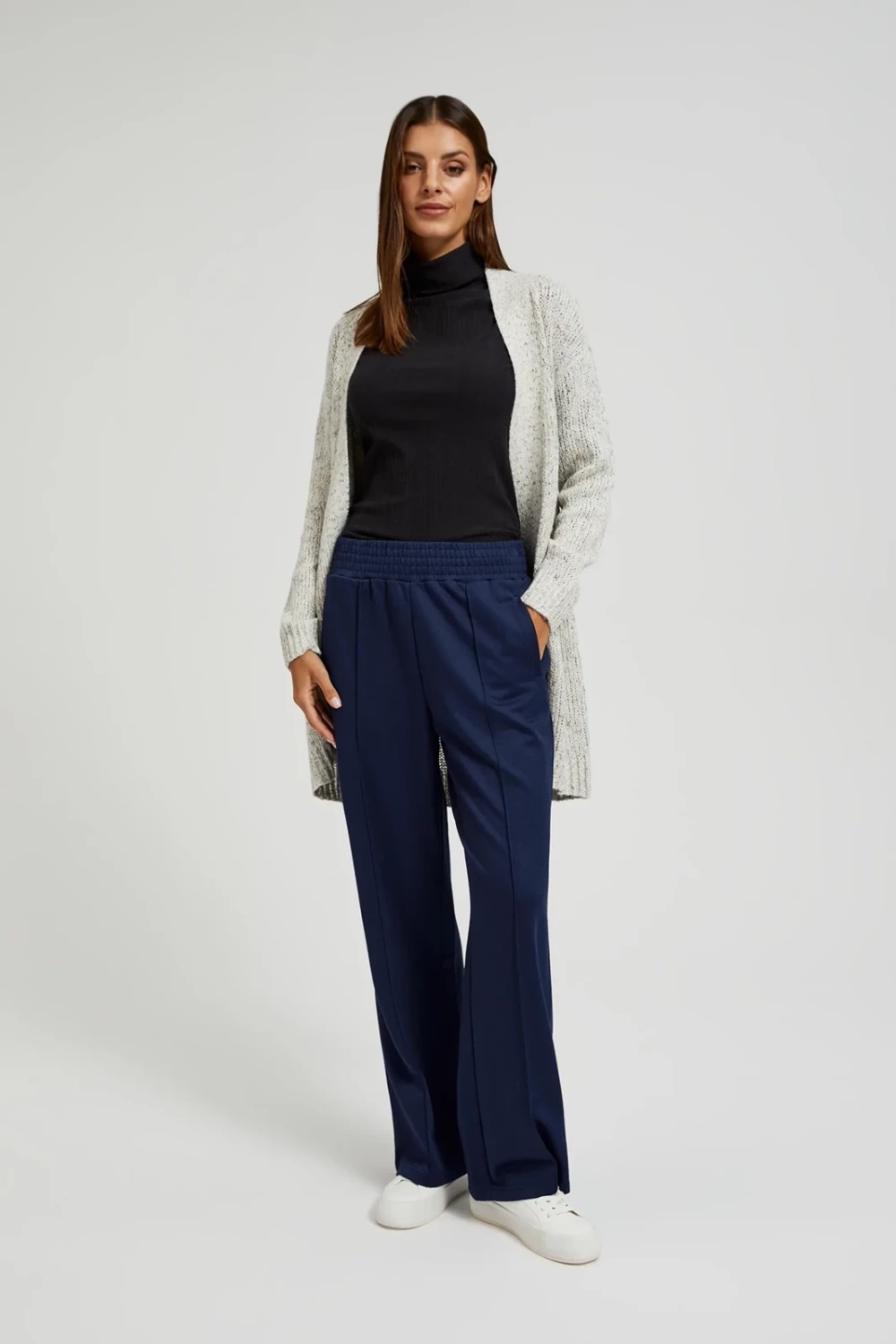 Marisse Women's Trousers Z-Sp-4509 Navy