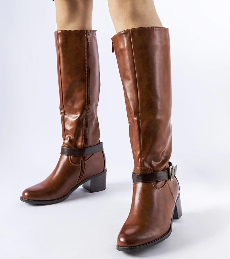 D/CEO Black insulated boots Castro