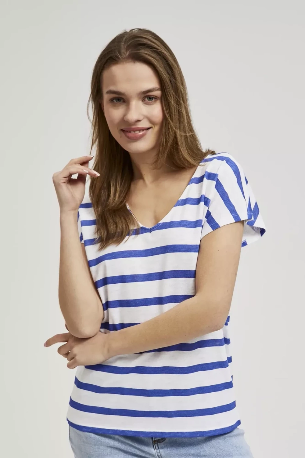 Marisse Women&#039;s Blouse L-Ts-4363 L.Navy