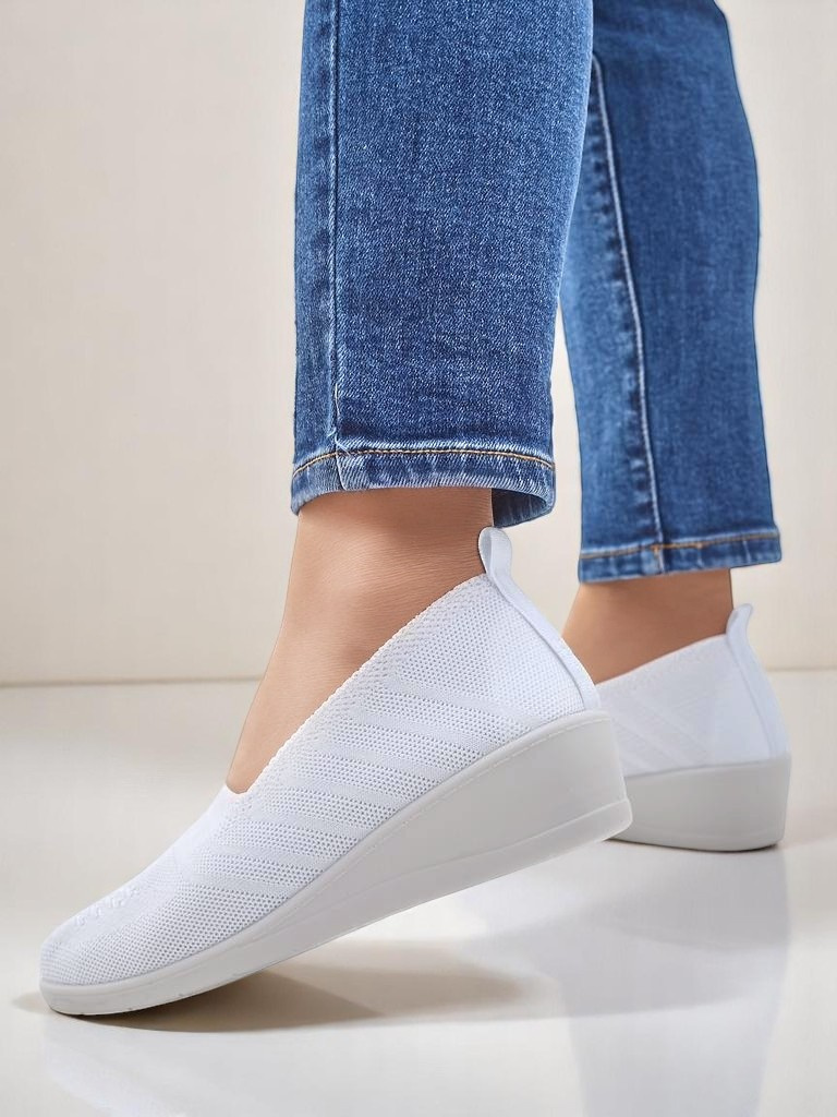 Resti Women's moccasins on a low wedge Epoles