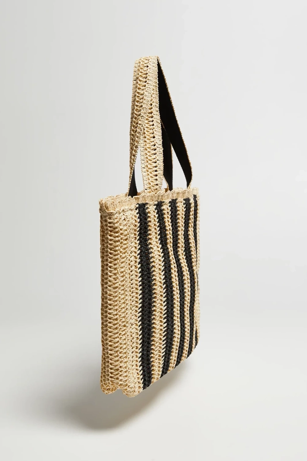 Marisse Large Striped Bag
