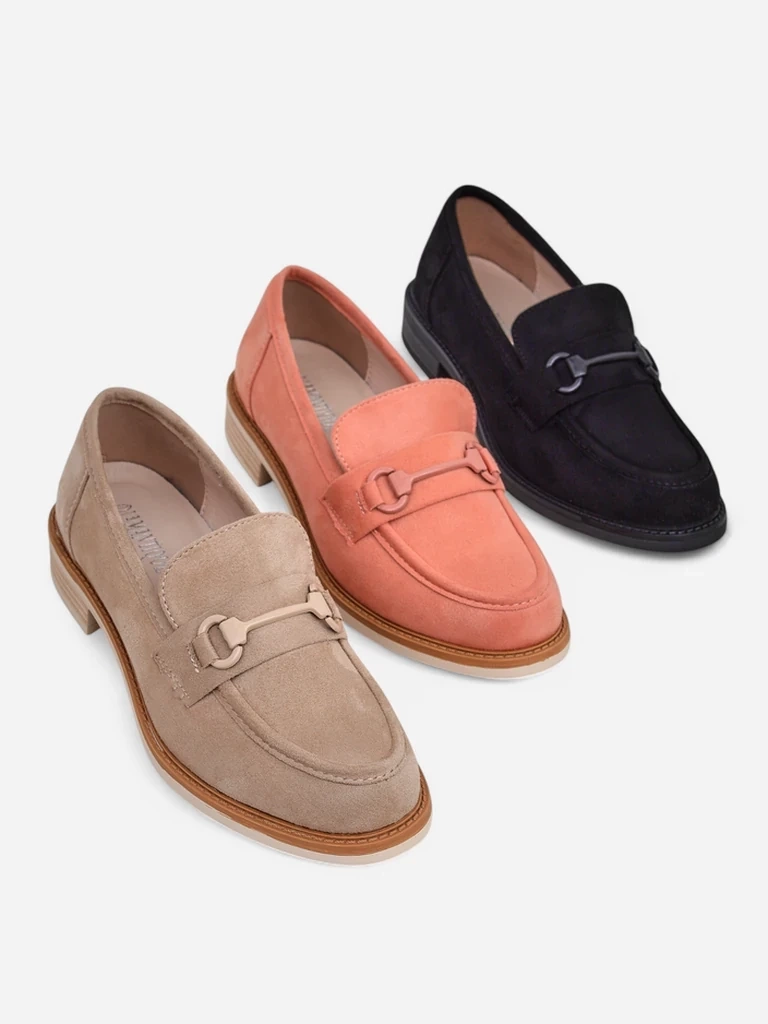 Resti Women's eco suede moccasins Etolie