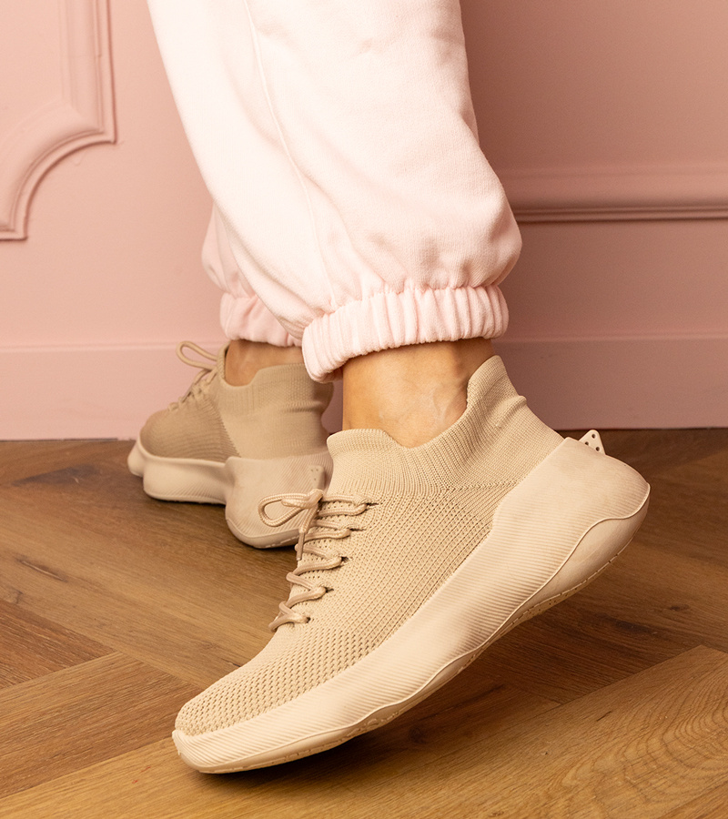 Gemre Adidași sport bej cu șosetă Zurry