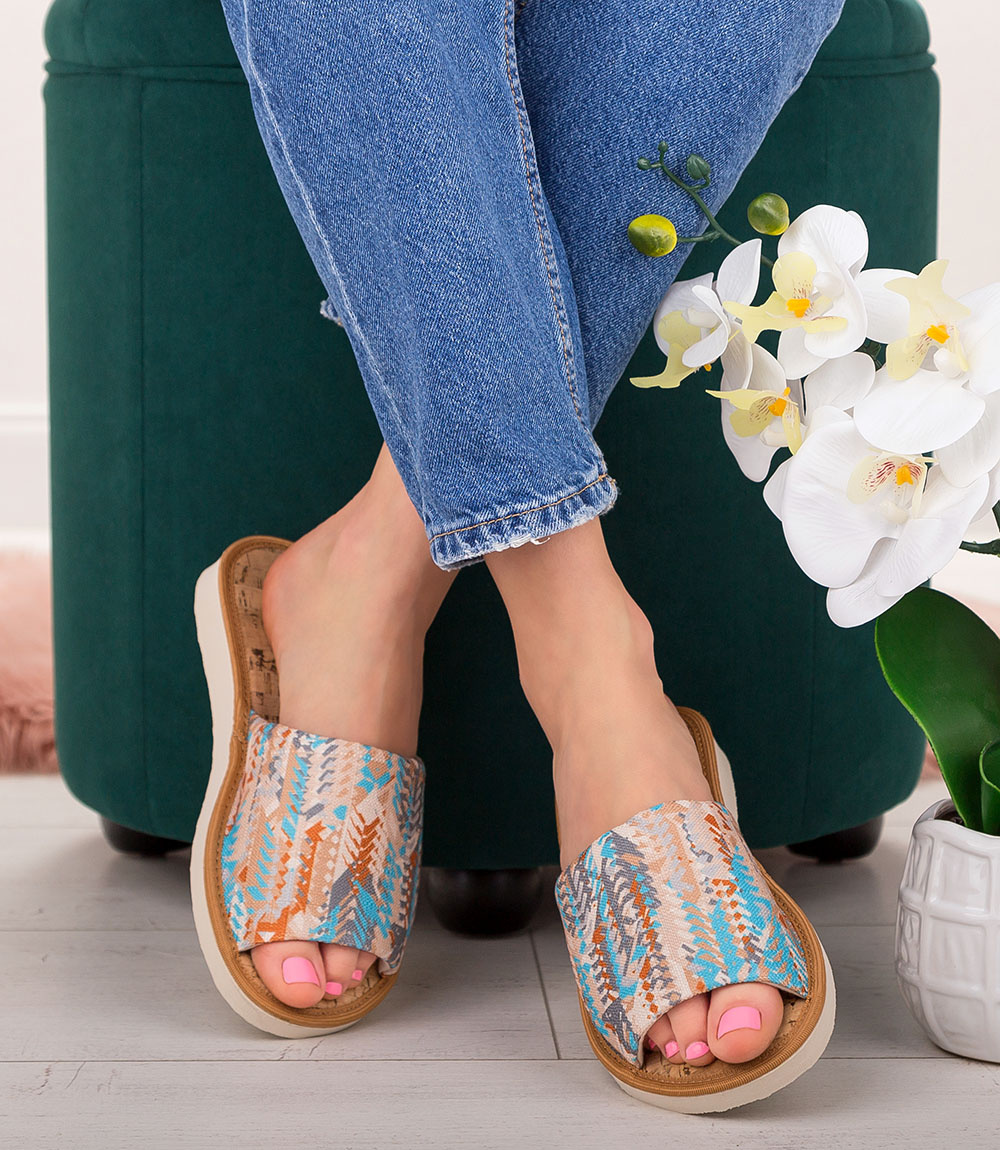 Дамски чехли Natural Style NS-019 Ethno Cork