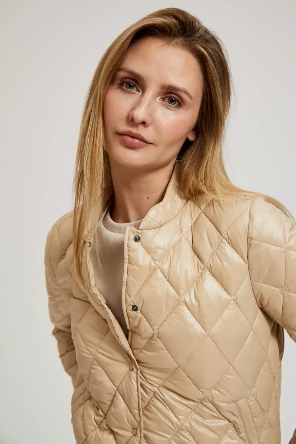 Marisse Women's Jacket L-Ku-4303 Beige
