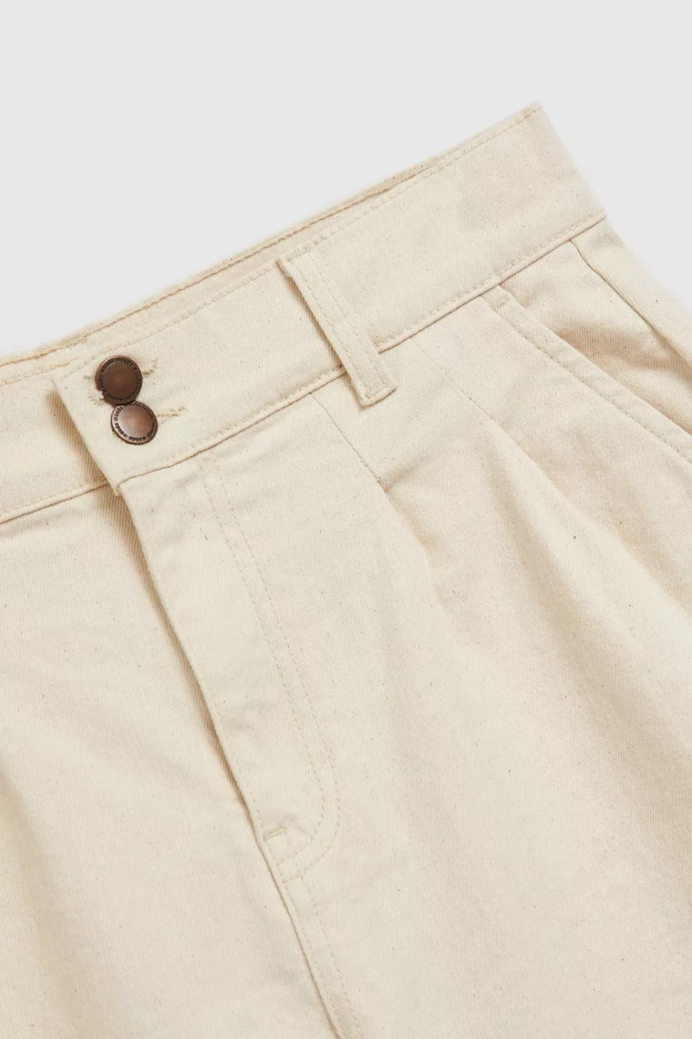 Women&#039;s linen shorts MOODO - light beige