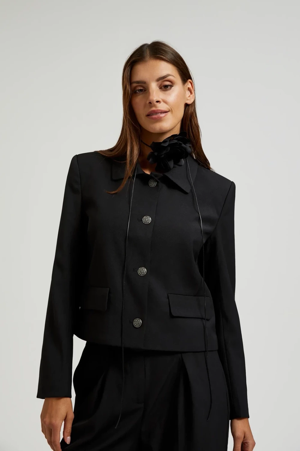 Marisse Women&#039;s Jacket L-Mr-4600 Black