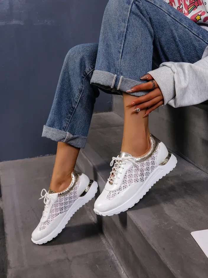 Resti Perforated women's sneakers Ellos