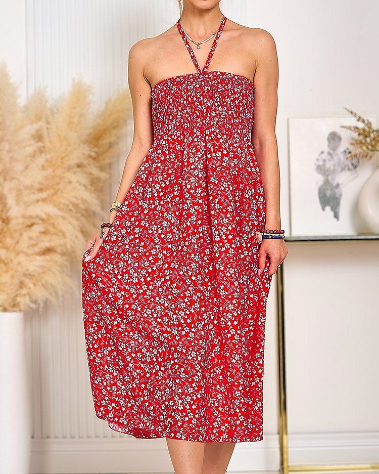Resti Womens knee-length print dress