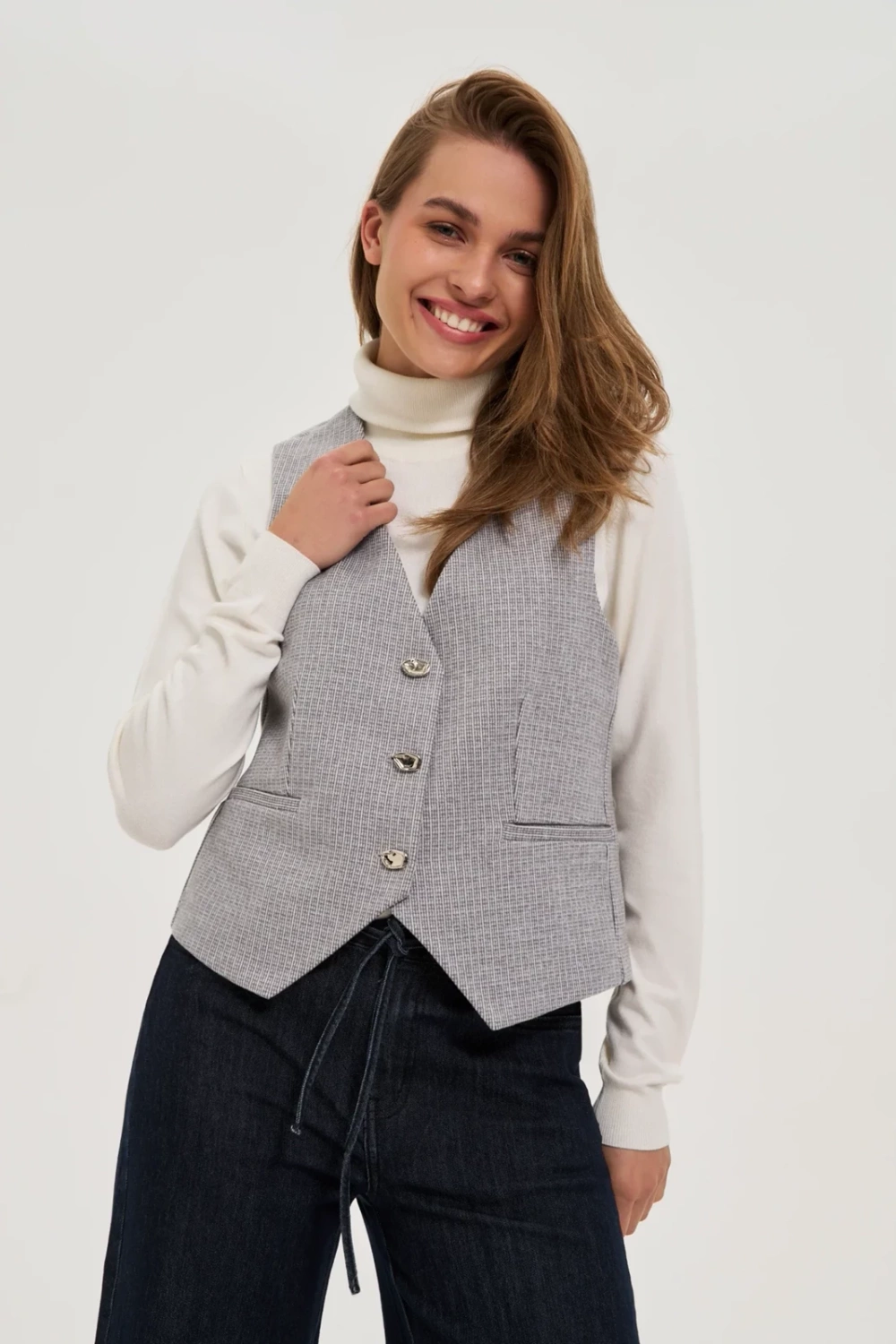 Marisse WOMEN'S JACKETS Z-KA-4808 L.GREY