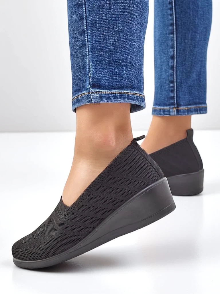 Resti Women's loafers on a low wedge Epoles