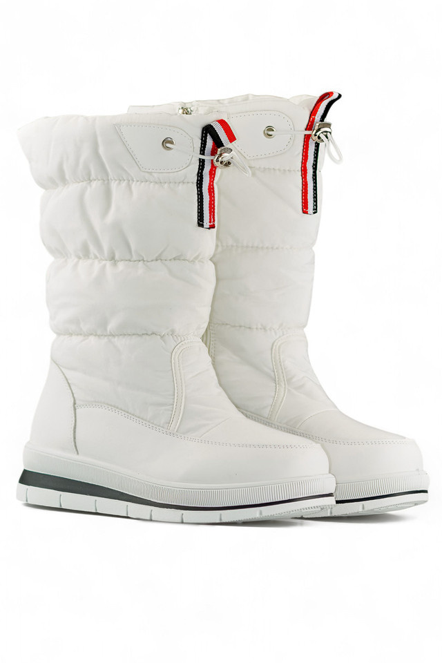 primohurt Czarne śniegowce na rzep buty ocieplane na zimę