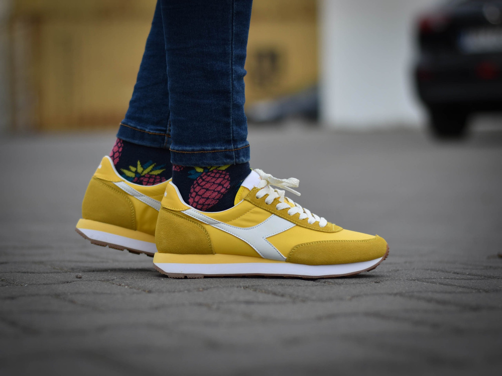 Кецове Diadora Heritage Koala - жълти / бели