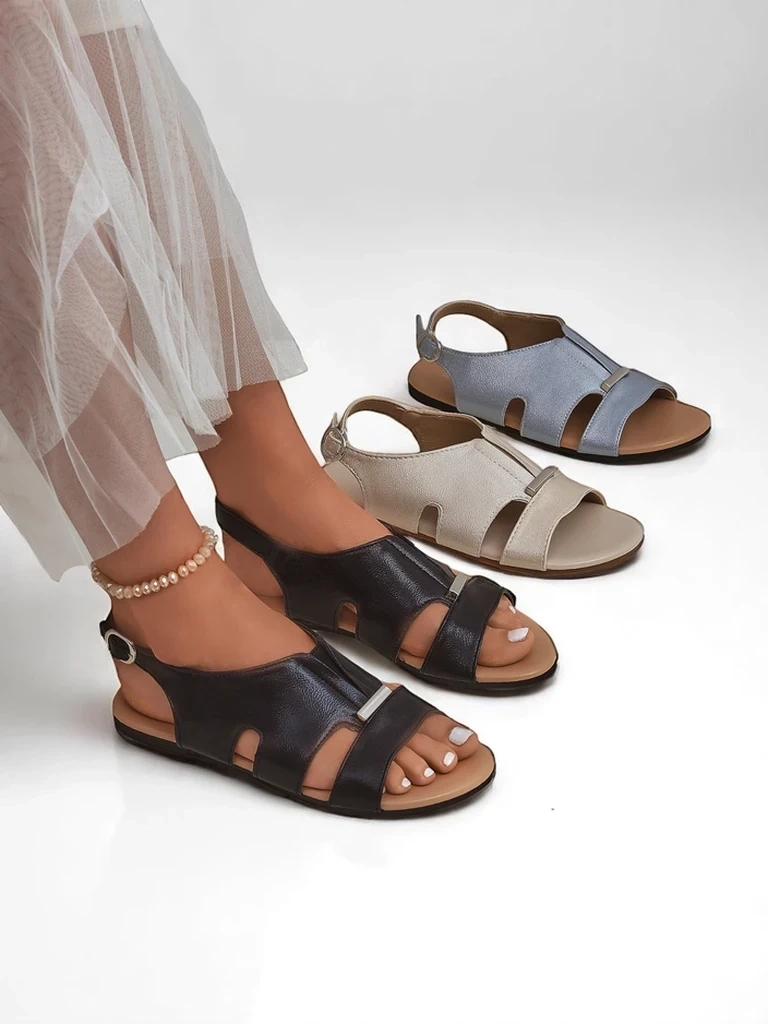 Resti Women's Flat Sole Comfort Sandals