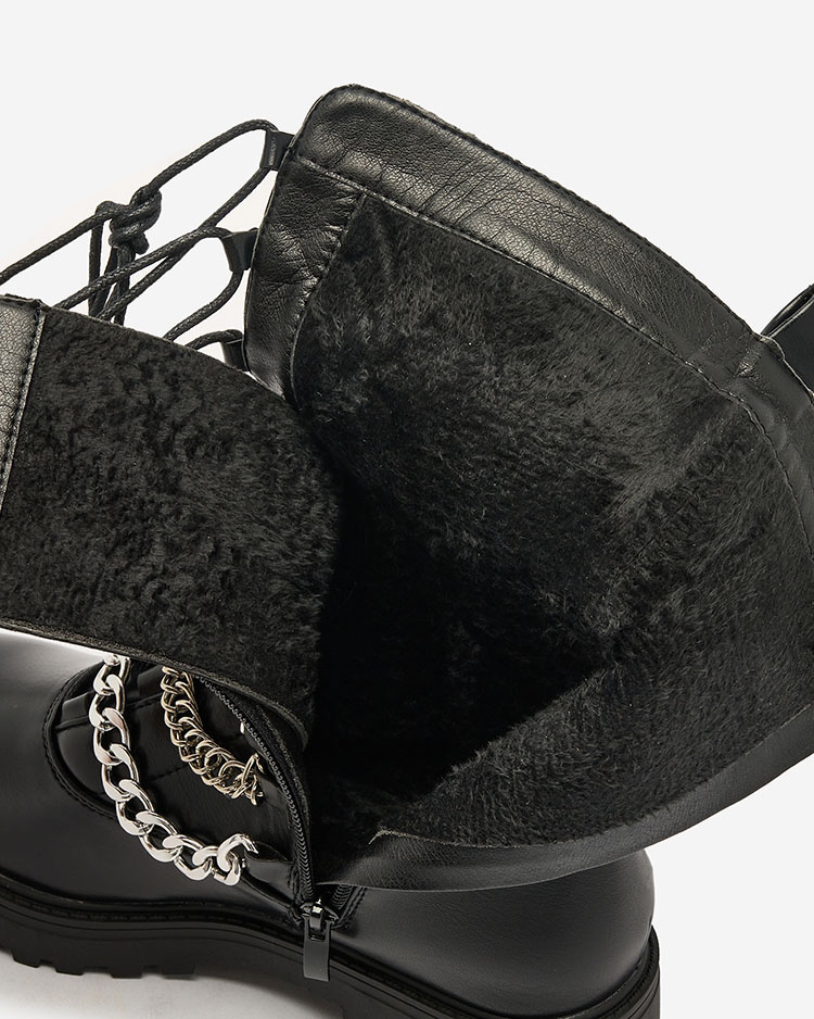 Resti Women&#039;s bagger boots in black Goserre