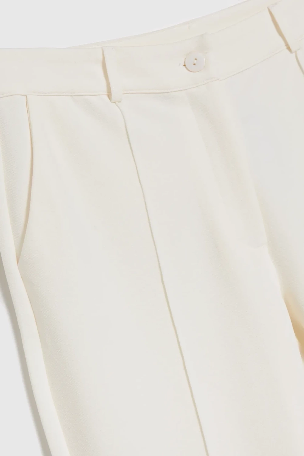 Marisse Women's Trousers L-Sp-4605 Off White