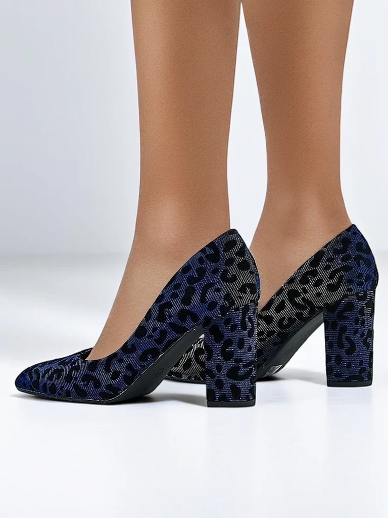 Resti Women's leopard print pumps Leoart