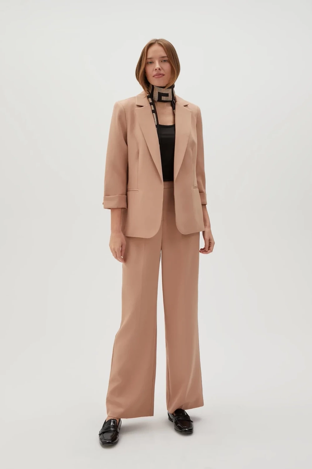 Marisse Women's Trousers L-Sp-4607 L.Brown