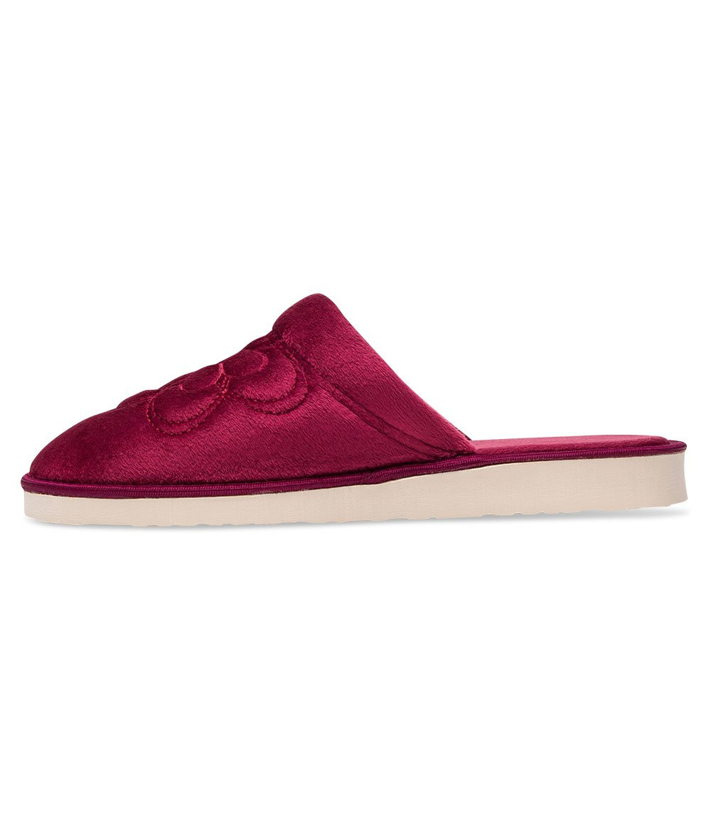 Dámske papuče Natural Style NS-011 Burgundsko