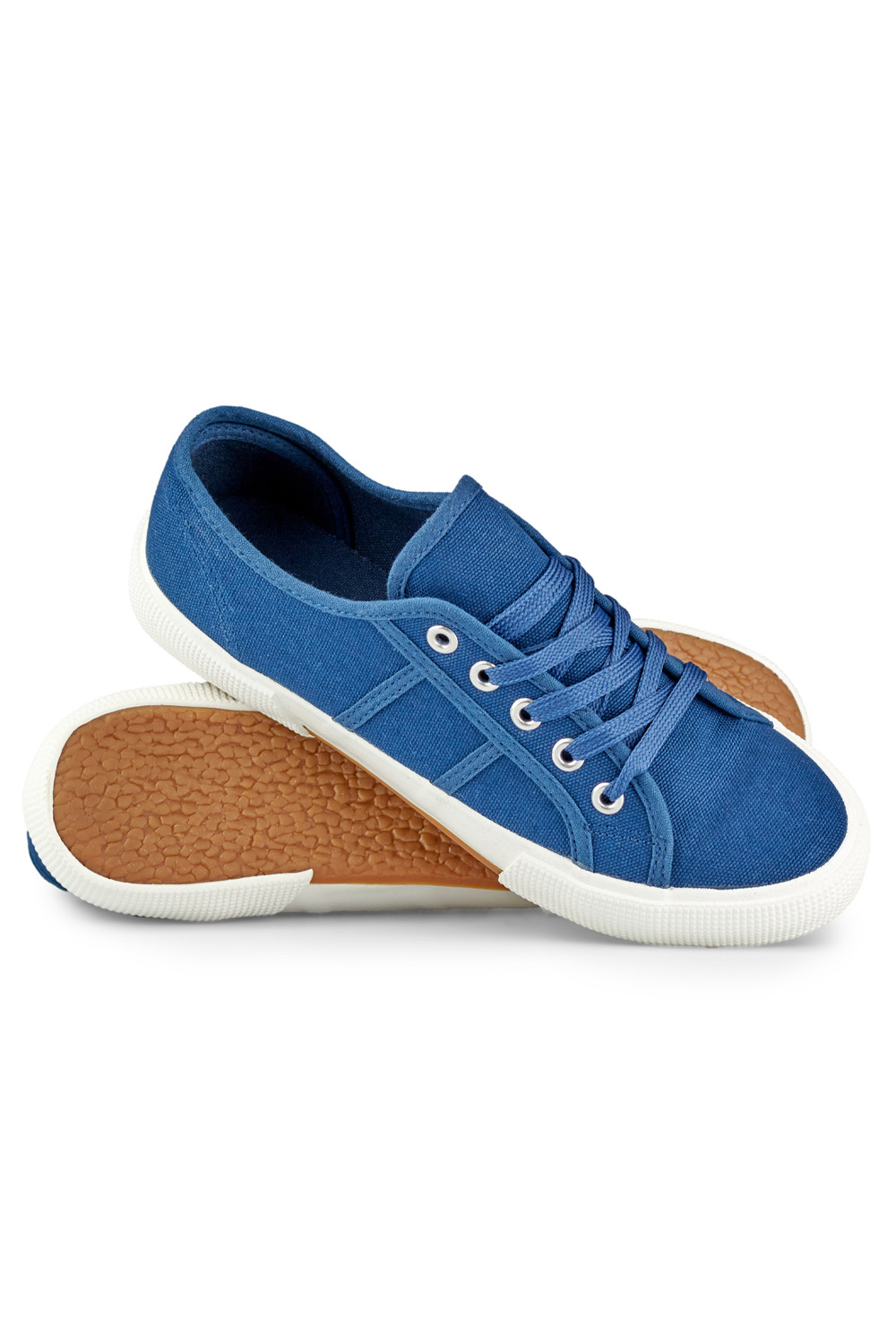 primohurt Granatowe niskie trampki