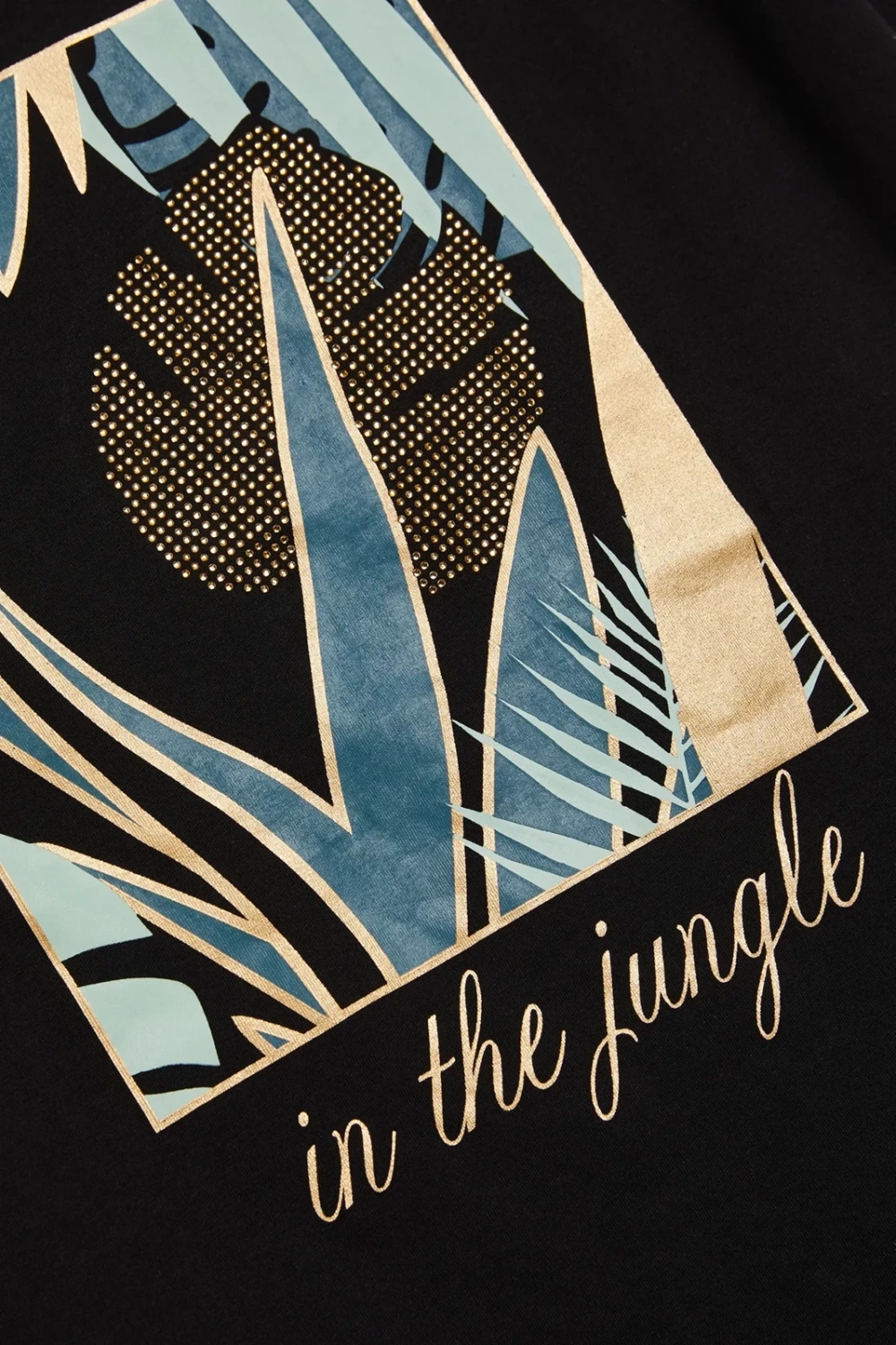 Marisse Women's T-Shirt L-Ts-4633 Black