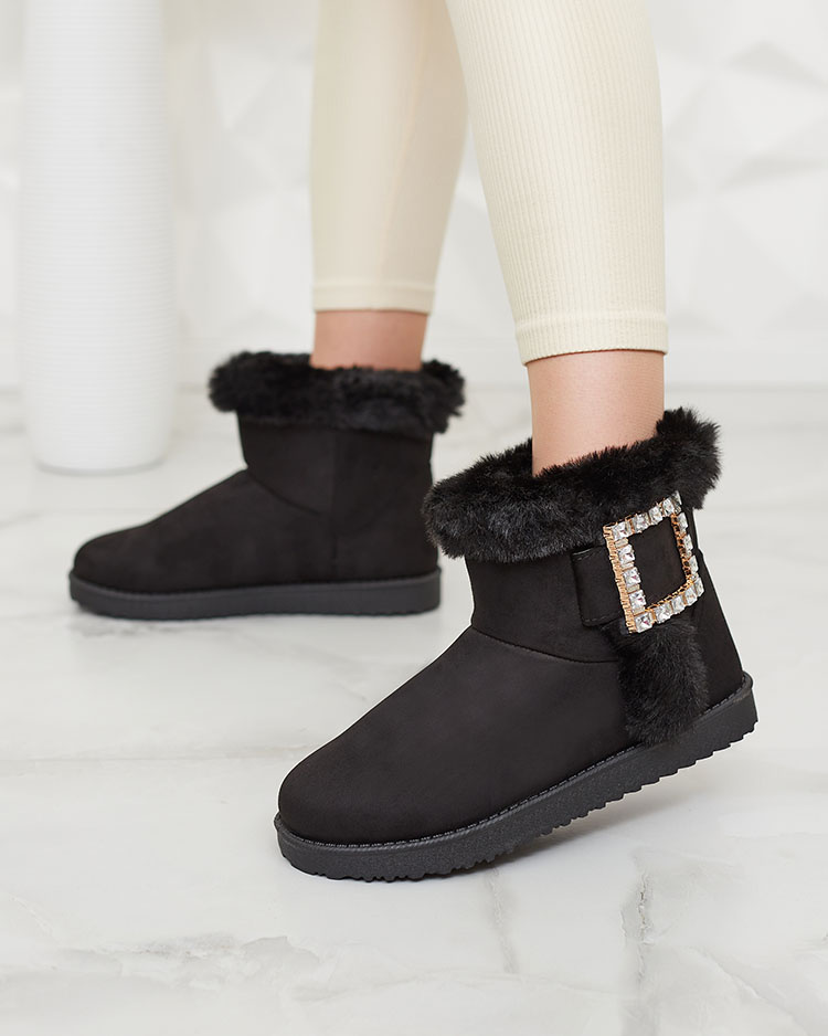 Resti Women&#039;s boots a&#039;la snow boots with ornament Galaes