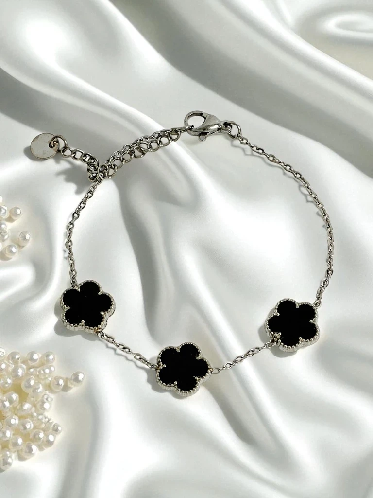 Náramok Resti Callisto Nero z nehrdzavejúcej ocele