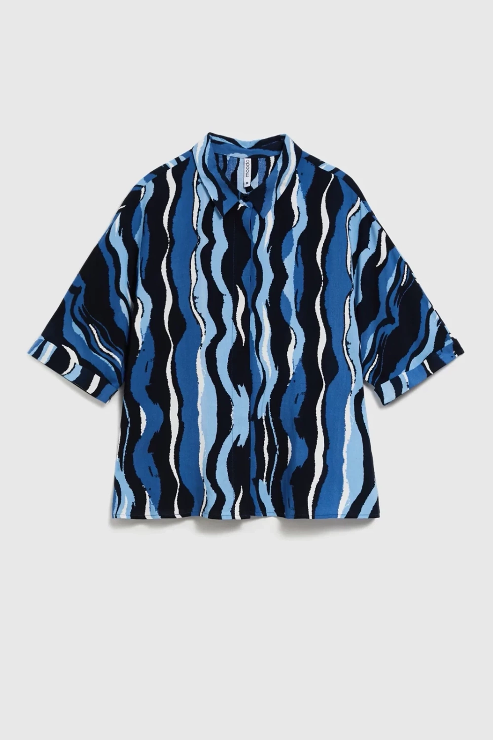 Marisse Women&#039;s Shirt L-Ko-4362 Navy