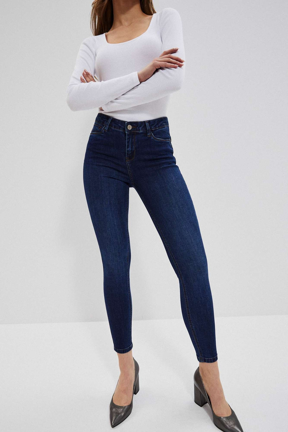 Marisse Push-Up Jeans L-Je-3726 Navy