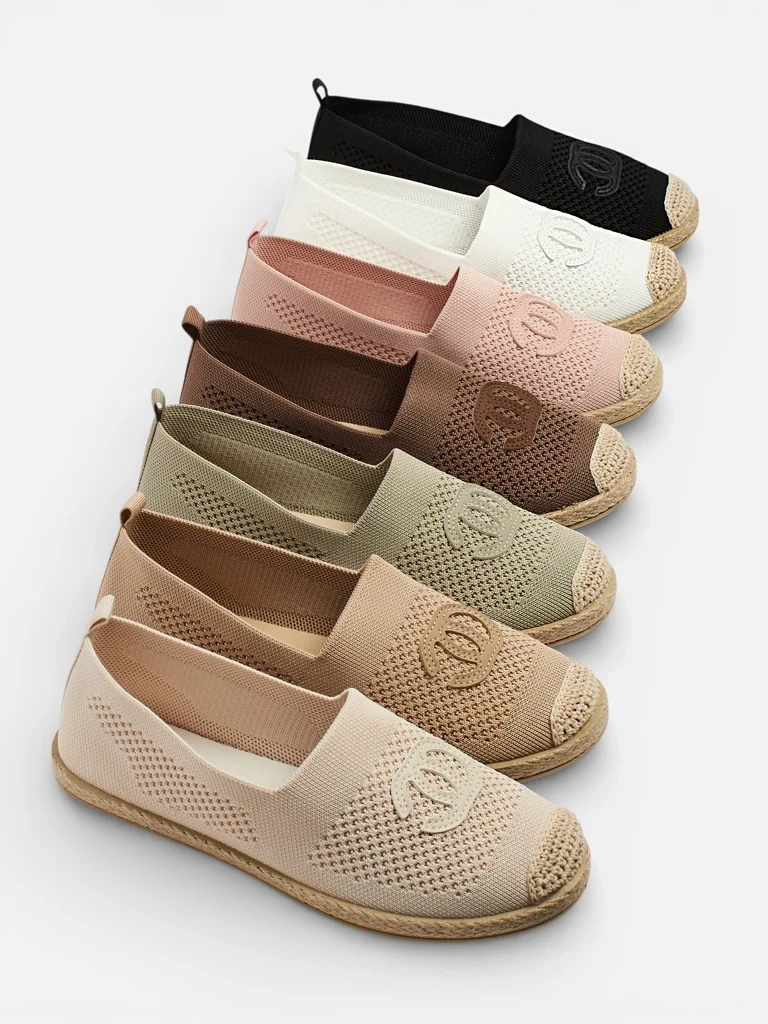 Dámske slip-on s jutovou podrážkou