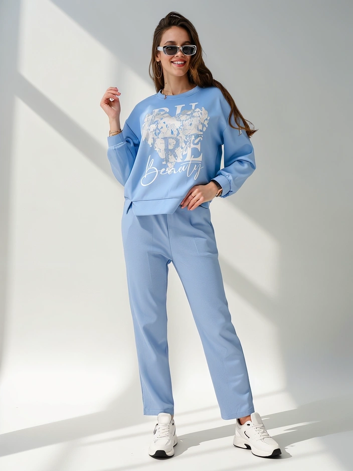 Resti Women's viscose set with print