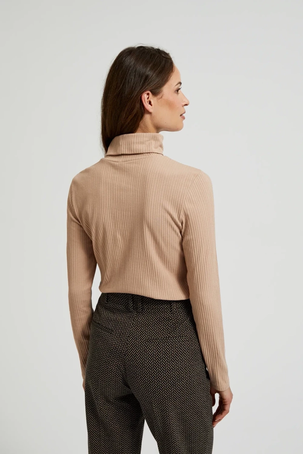 Marisse Women&#039;s Blouse Z-Ts-4514 L.Brown