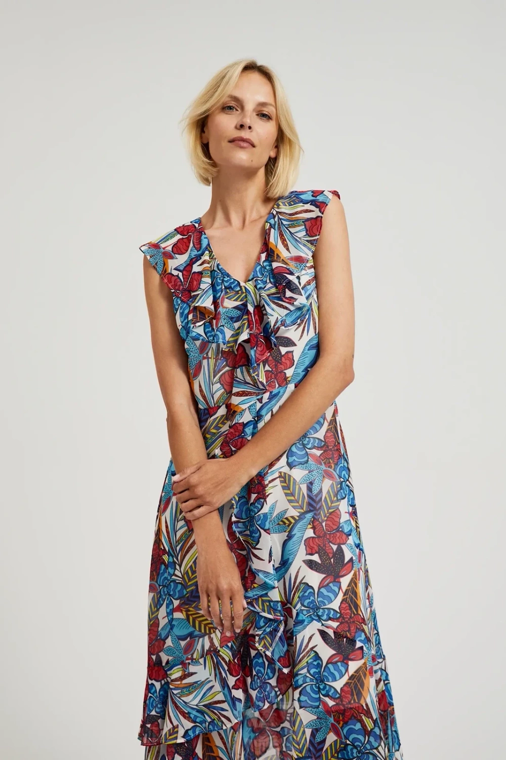 Marisse Women&#039;s Dress L-Su-4335 Red