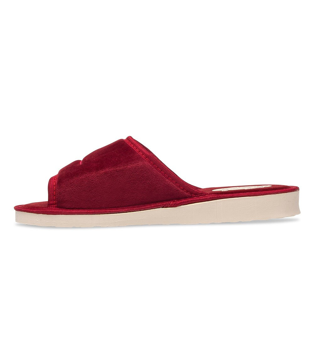 Dámske papuče Natural Style NS-037 burgundy