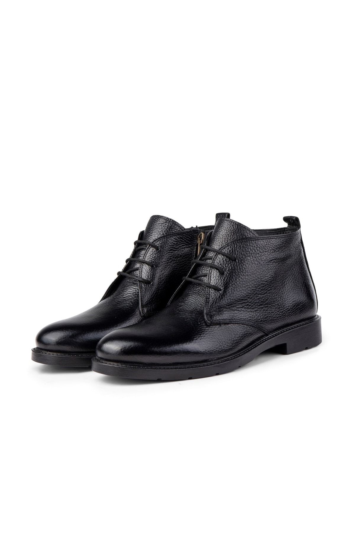 Ducavelli Jaka Genuine Leather Rubber Sole Long Men's Boots, High Top Boots, Boots