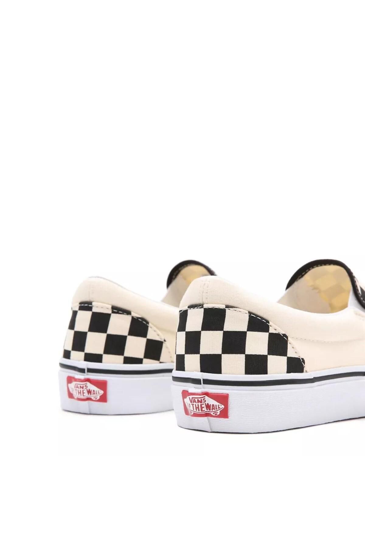 Shoes Vans Ua Classic Slip-On Blk Whtchckerbo