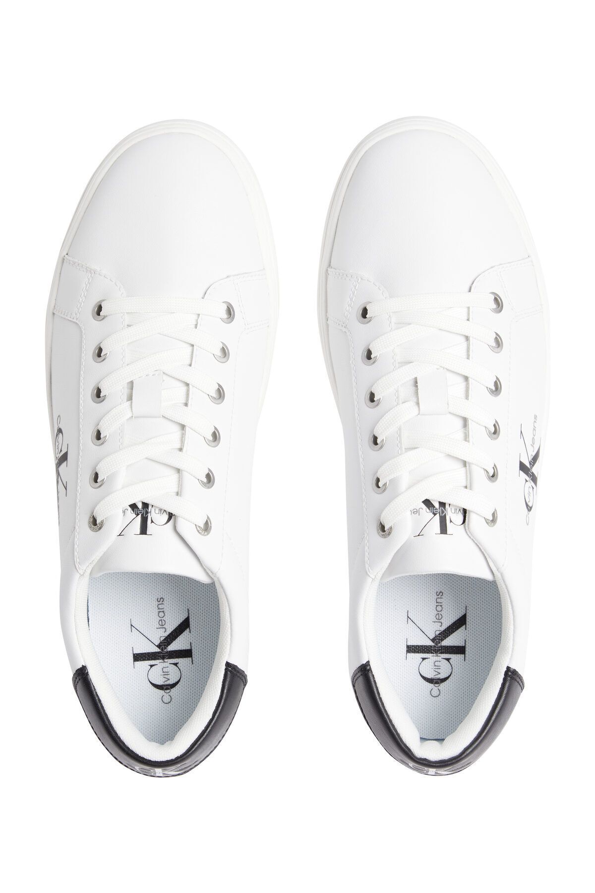 Tenisi, espadrile pentru barbati Calvin Klein Jeans - alb