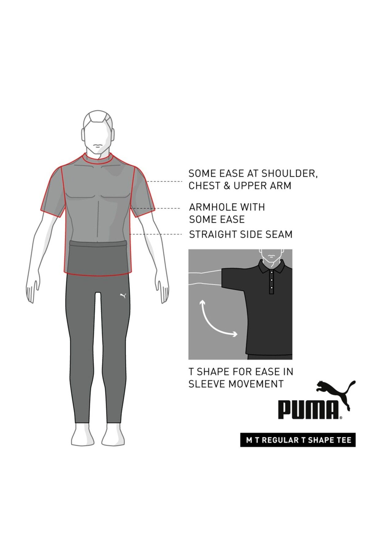 Puma pánske tričko Performance čierne