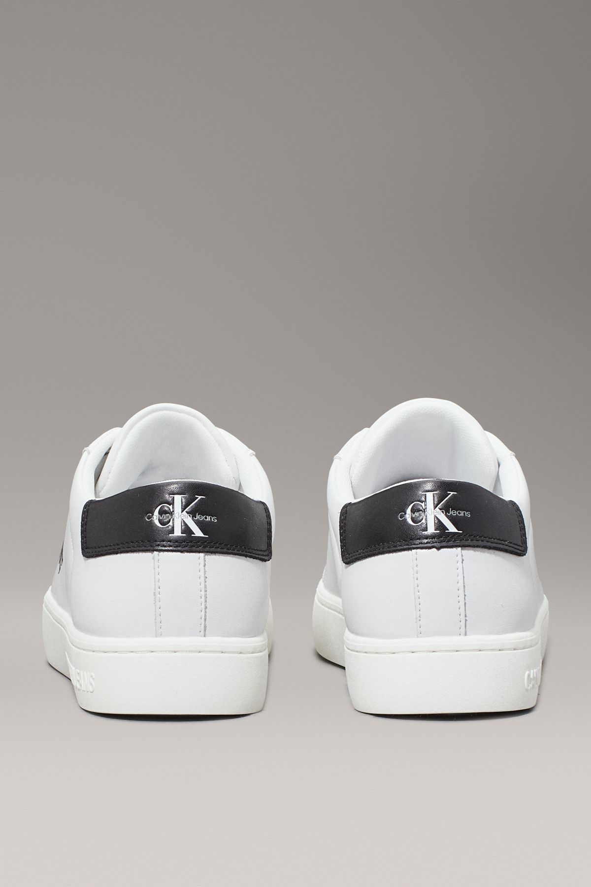 Tenisi, espadrile pentru barbati Calvin Klein Jeans - alb